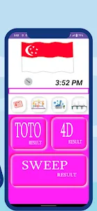 SG TOTO 4D SWEEP LIVE RESULT