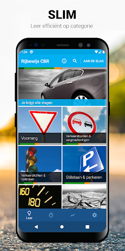 Android application Rijbewijs CBR Nederland 2024 screenshort