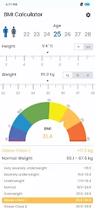 BMI Calculator - Weight Loss
