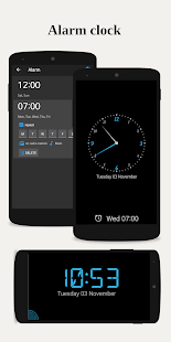 Day and night clock Bildschirmfoto