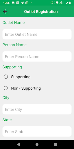 Android application Electral Buddy screenshort