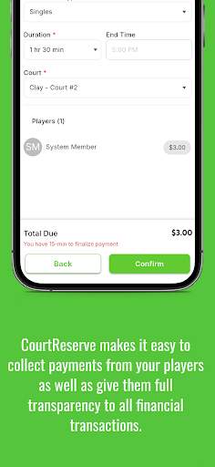 CourtReserve Screenshot 1 - AppWisp.com