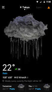 Pronóstico meteorológico en vivo PRO Captura de pantalla