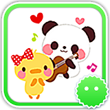 Stickey Panda and Duck icon