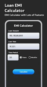 Easy EMI Loan Calculator