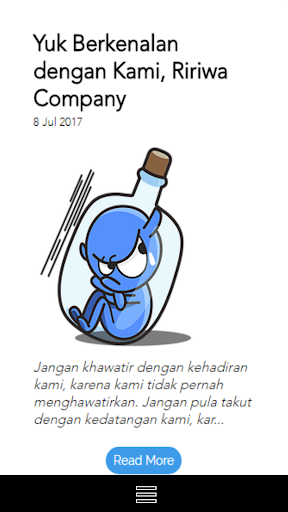 Android application Dhany Irfan screenshort