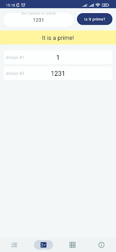 Prime Numbers Screen 3