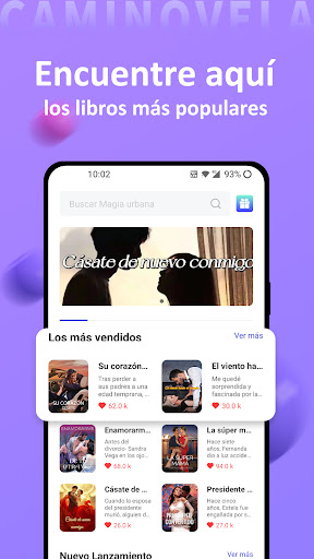 Android application Caminovela-Novelas de Romance screenshort