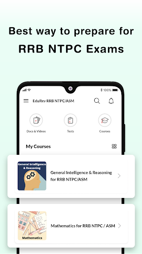 Android application RRB NTPC Exam prep & Mock Test screenshort