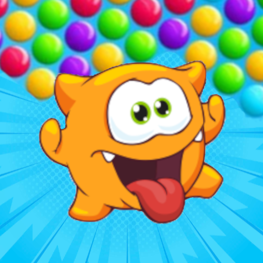 Om Nom Bubbles logo