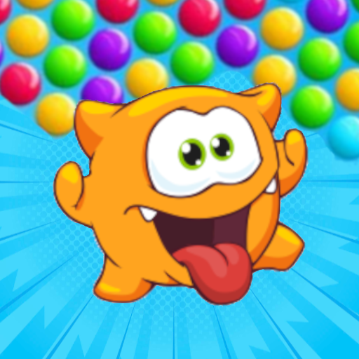 OM NOM BUBBLES jogo online no