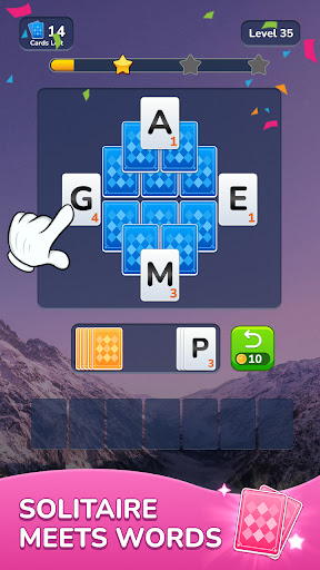 Word Solitaire-Unscramble Puz 1
