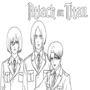 Attack on Titans Coloring Game
