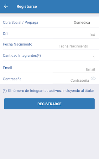 Credencial OSMEDICA METRO Screen 2