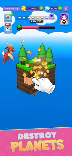 Tiny Worlds: Dragon Idle games screen 1