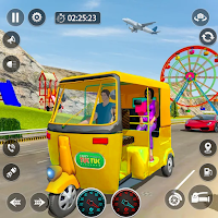 City Rickshaw Simulator Games
