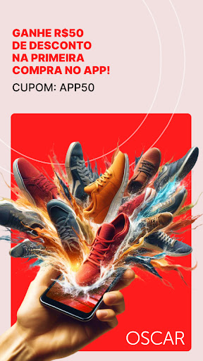 Android application Oscar: Loja de Calçados screenshort