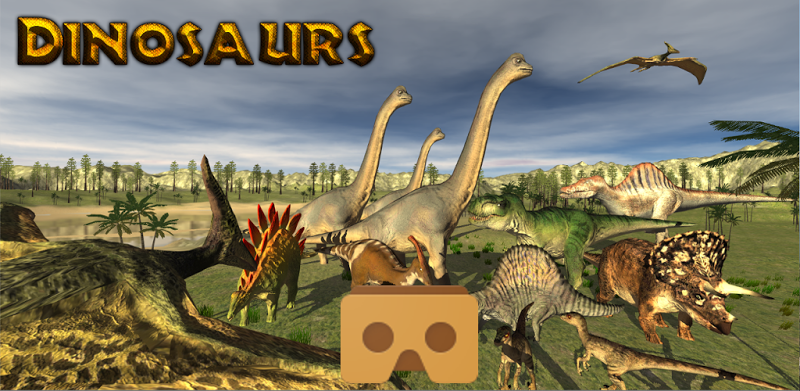 Dinosaurs VR Cardboard Jurassi
