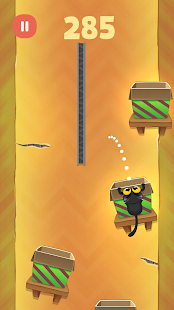 Kitty Jump! - Tap the cat! Hop it into the box! Screenshot