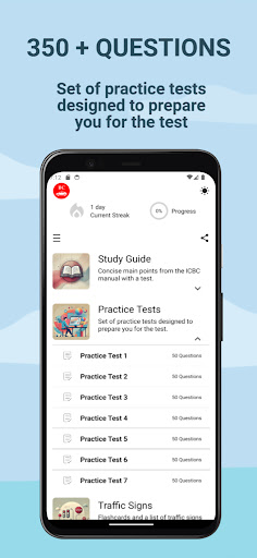 ICBC Practice Knowledge Test Screen 3