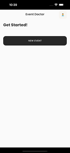 EventDoctor Screen 2