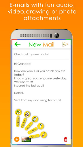 Tocomail - Email for Kids Screen 3