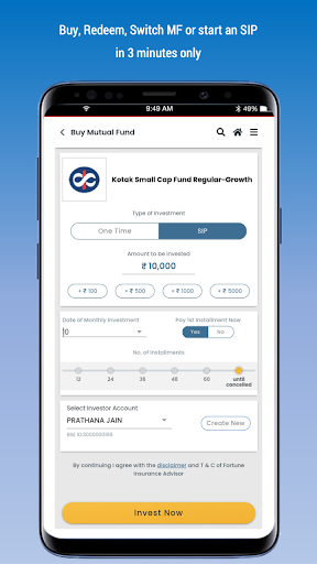 Turtle Finmart Portfolio Screen 2
