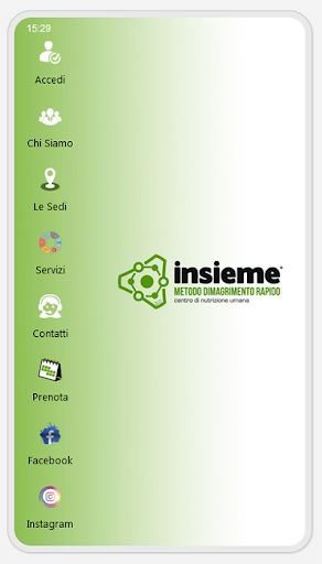 Android application Insieme 3.0 screenshort