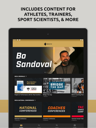 Screenshot of NSCA TV