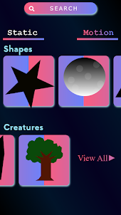 CSS Shapes And Creatures