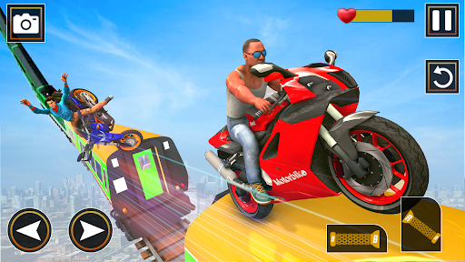Bike traffic motorcycle game screenshot 14