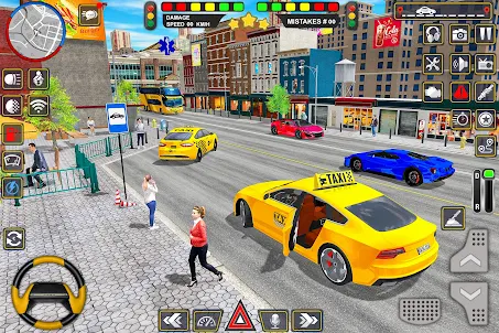 US Taxi Game 2023: Такси Игры