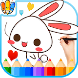 ??  Coloring Pages - Kawaii faces icon