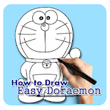 How to draw doraemon icon