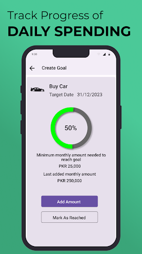 Budget Planner-Expense Tracker Screen 3
