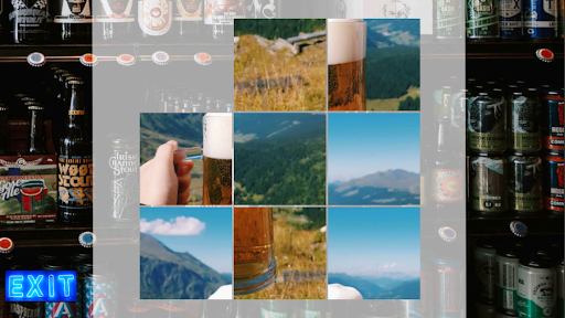 Beer Puzzle Slide - Sliding Tiles Game