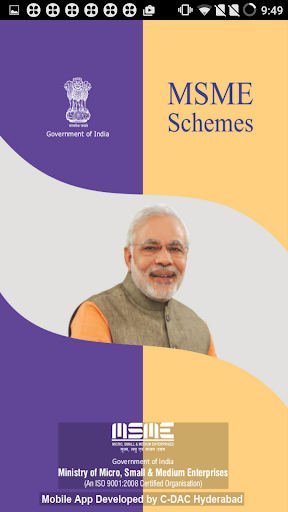 Android application MSME Schemes screenshort