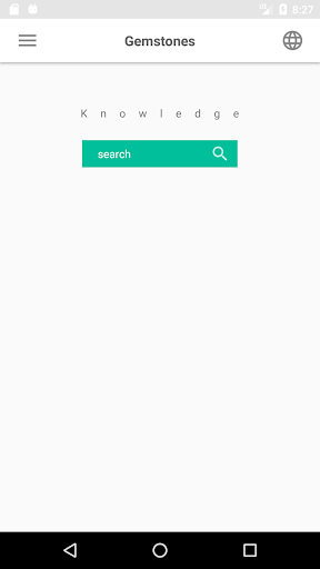 Android application Gemstones screenshort