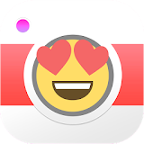 emoji camera photo editor icon