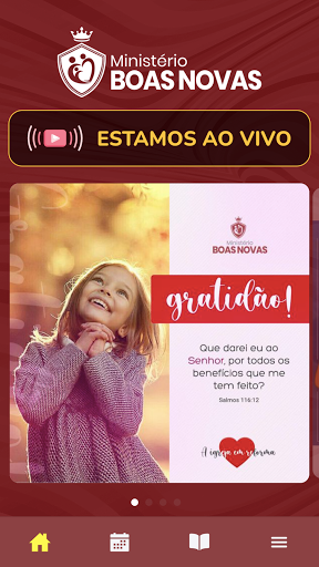 Android application Ministério Boas Novas - MBN screenshort