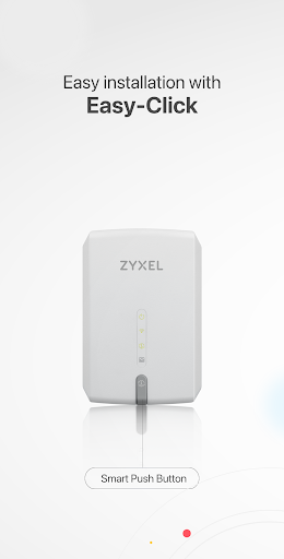 Android application Zyxel Easy Link screenshort