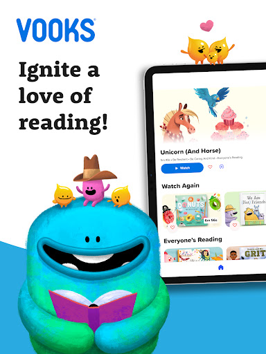 Screenshot of Vooks: Read-alouds for kids
