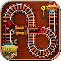 Rail Track Maze : Train Driving Puzzle Games