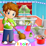 Cover Image of Tải xuống Home Cleanup Game | Doll House Cleaning | Doll set 1.2 APK