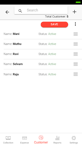 Android application Vasool Drive screenshort