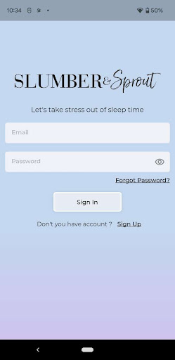 Android application Slumber & Sprout Sleep App screenshort