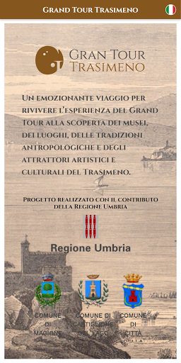 Android application Grand Tour Trasimeno screenshort