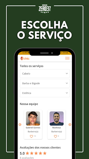 Barbearia ZERO37 Screen 2
