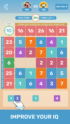 Math Blocks: PvP Math Puzzle - Screenshot 3