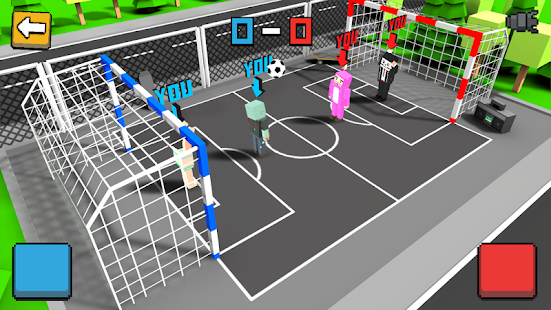 Cubic Street Soccer 3D Screenshot